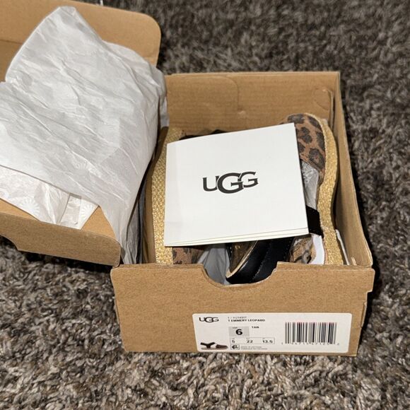 UGG Other - Toddler Size 6 Emmery Leopard Sandals